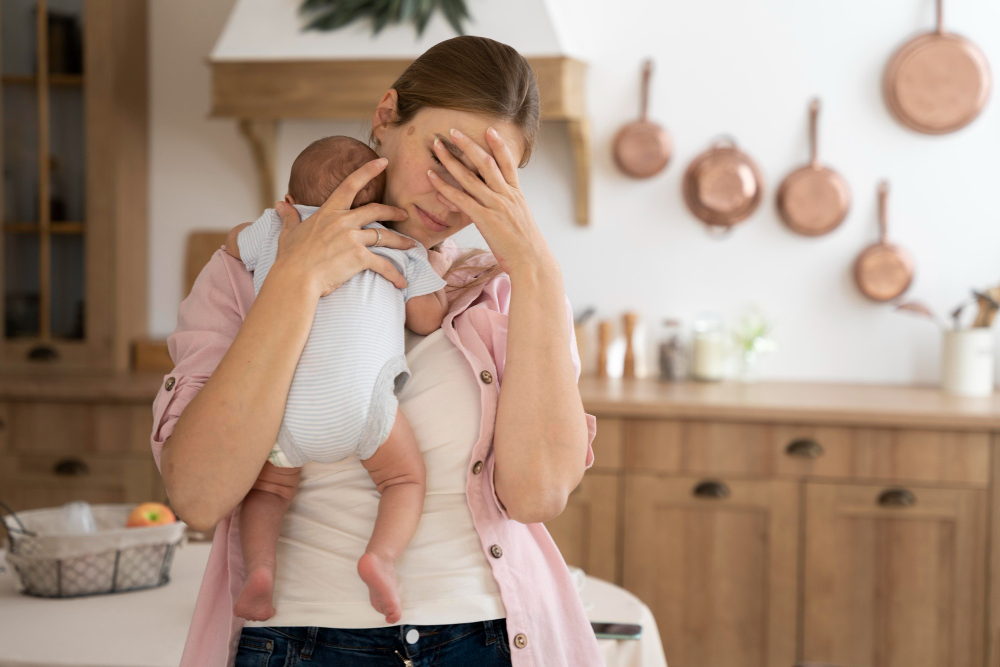 La carga mental en la maternidad.